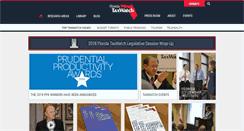 Desktop Screenshot of floridataxwatch.org